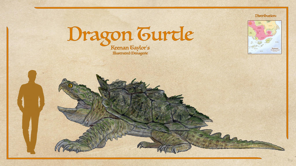 Dragon Turtle by IllustratedMenagerie on DeviantArt
