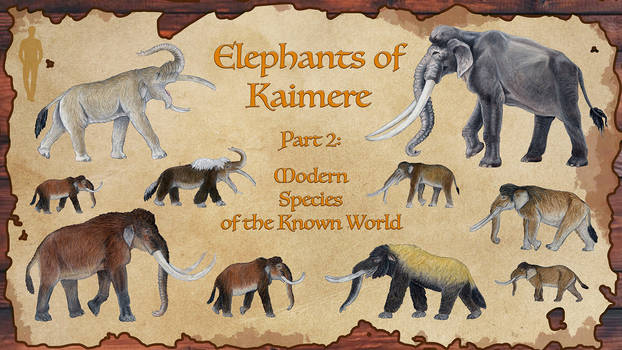 Modern Species of the Known World
