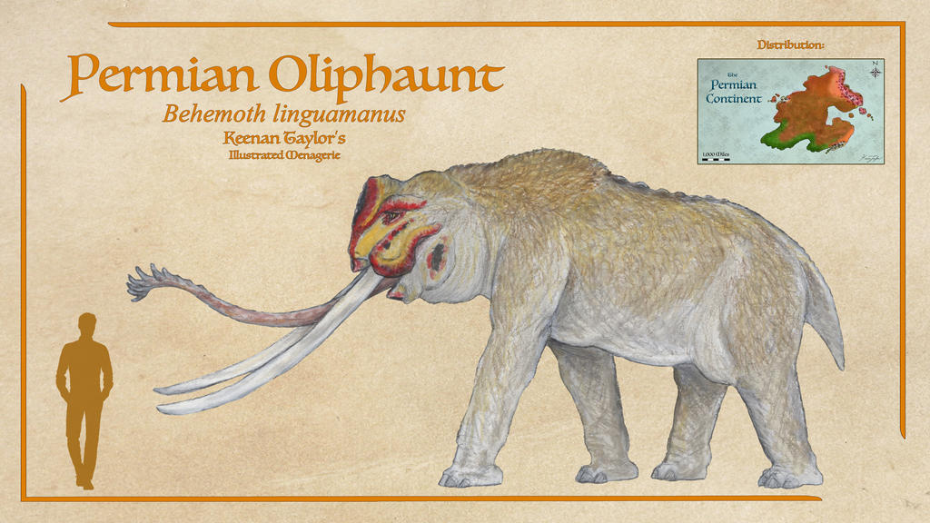 Permian Oliphaunt by IllustratedMenagerie on DeviantArt