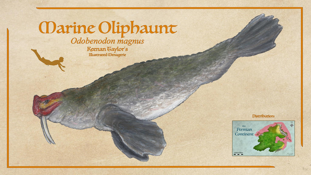 Marine Oliphaunt by IllustratedMenagerie on DeviantArt