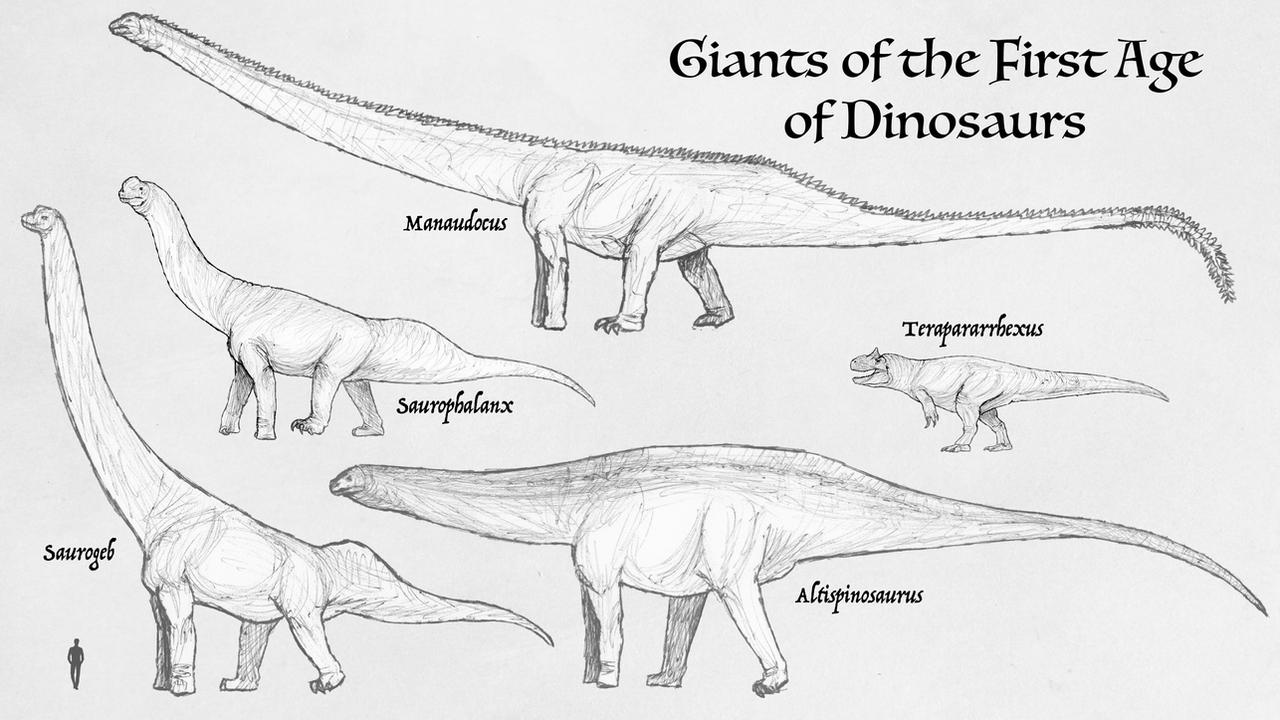 First Age Giants of the First Age of Dinosaurs by IllustratedMenagerie on DeviantArt