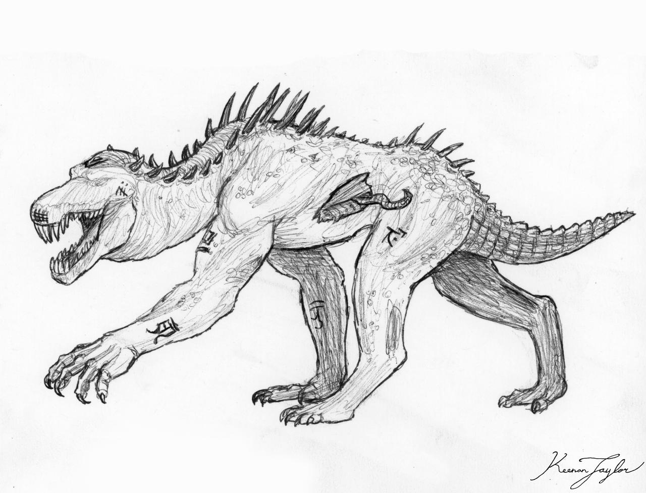 SCP 939 by IllustratedMenagerie on DeviantArt