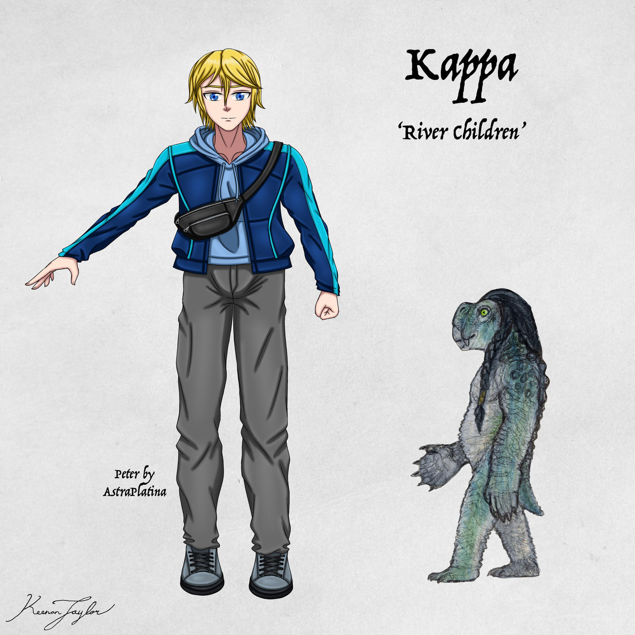 Kappa Deviantart Kappa by IllustratedMenagerie on DeviantArt