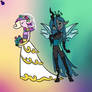 Evil Queen Chrysalis Adventure Time Style