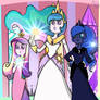 Celestia, Luna and Cadence