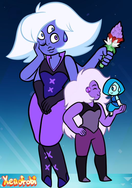 Gemsona Amethyst, Aquamarine and Tanzanite