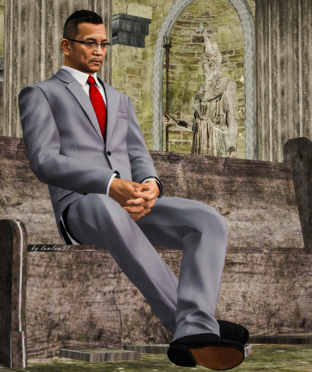 Yakuza 1.5 Keiji Shibusawa by lawlaw91 on DeviantArt