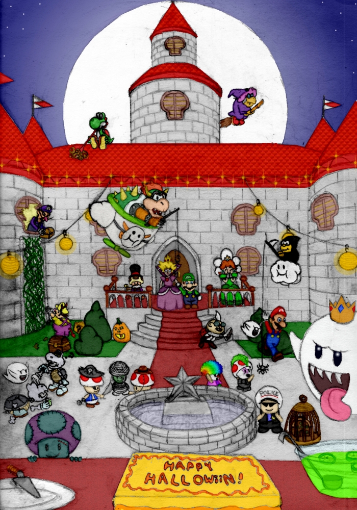 Mushroom Kingdom Halloween