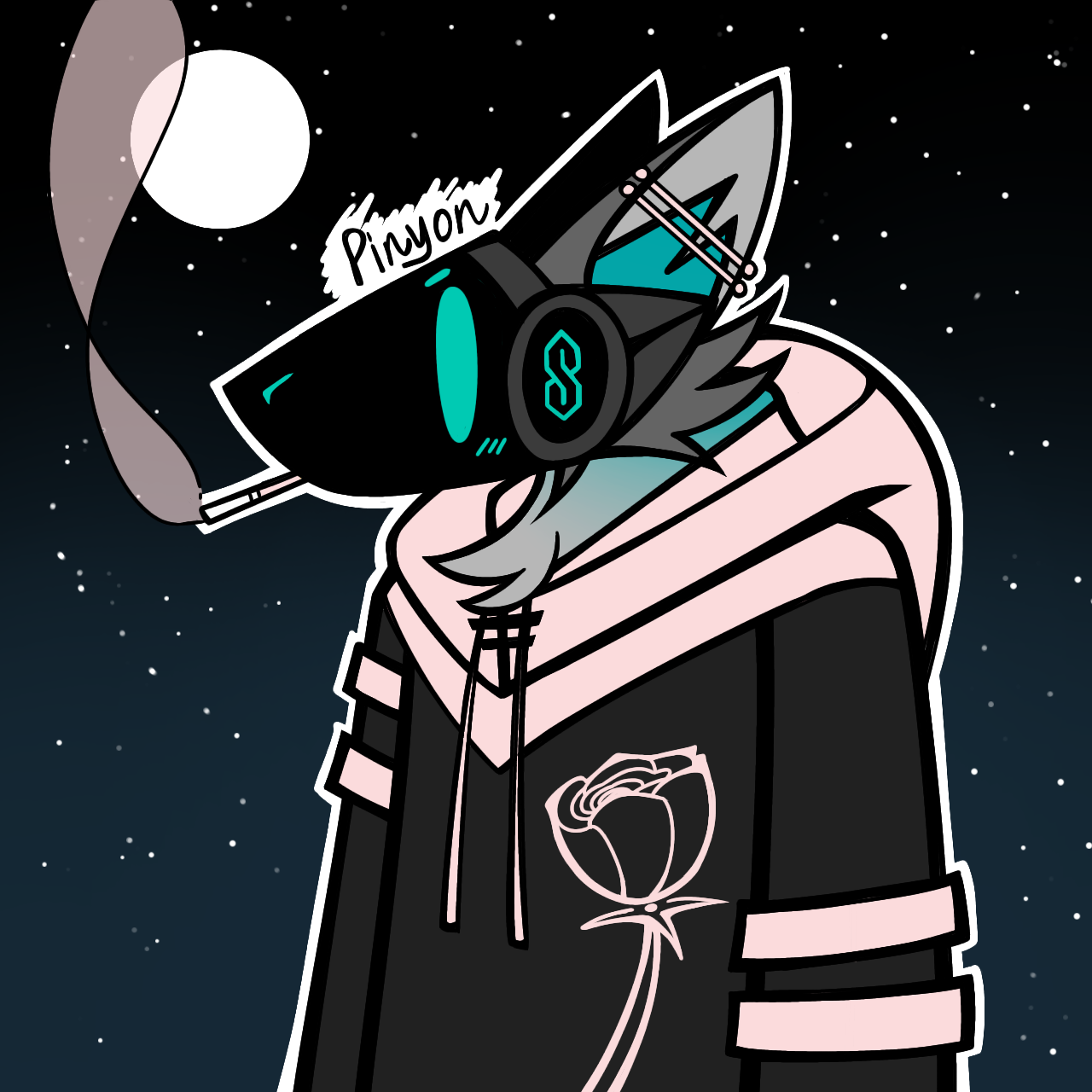 protogen at night by PinyonTree on DeviantArt