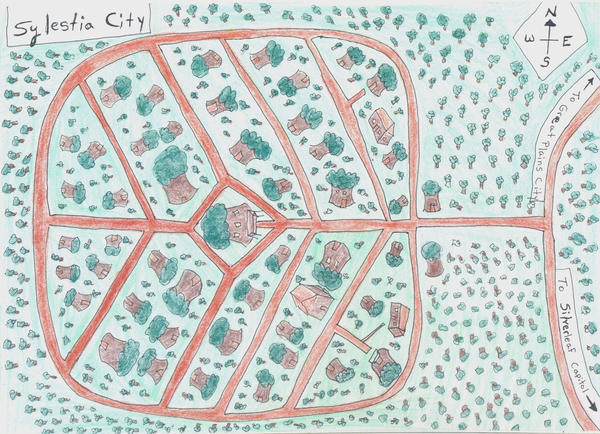 Selishte Map Sylestia city Concept map by ShelandryStudio on DeviantArt