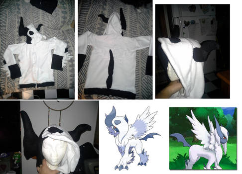 mega absol hoodie finished