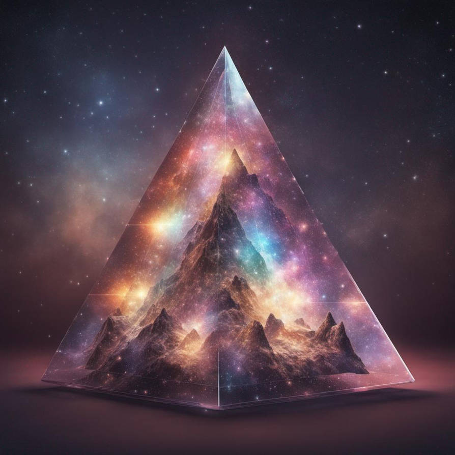 Number Pyramids Cosmic Code Cosmic Pyramid #1 by Antoinei5 on DeviantArt