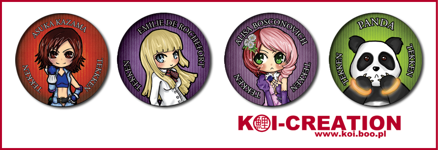 +Tekken Badges+