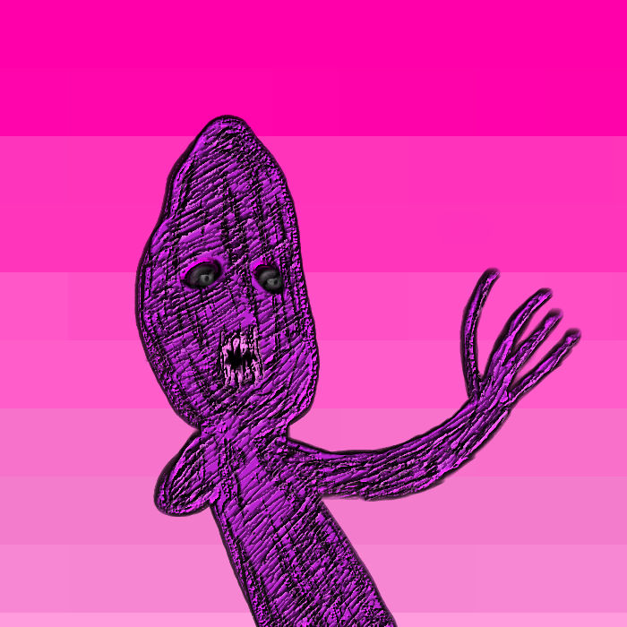 Pink Ink Moster Pink Monster by CartoonCadaver on DeviantArt