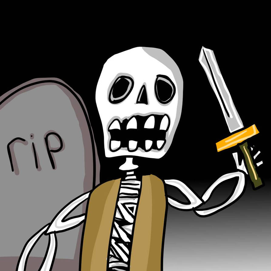 Skeleton by CartoonCadaver on DeviantArt