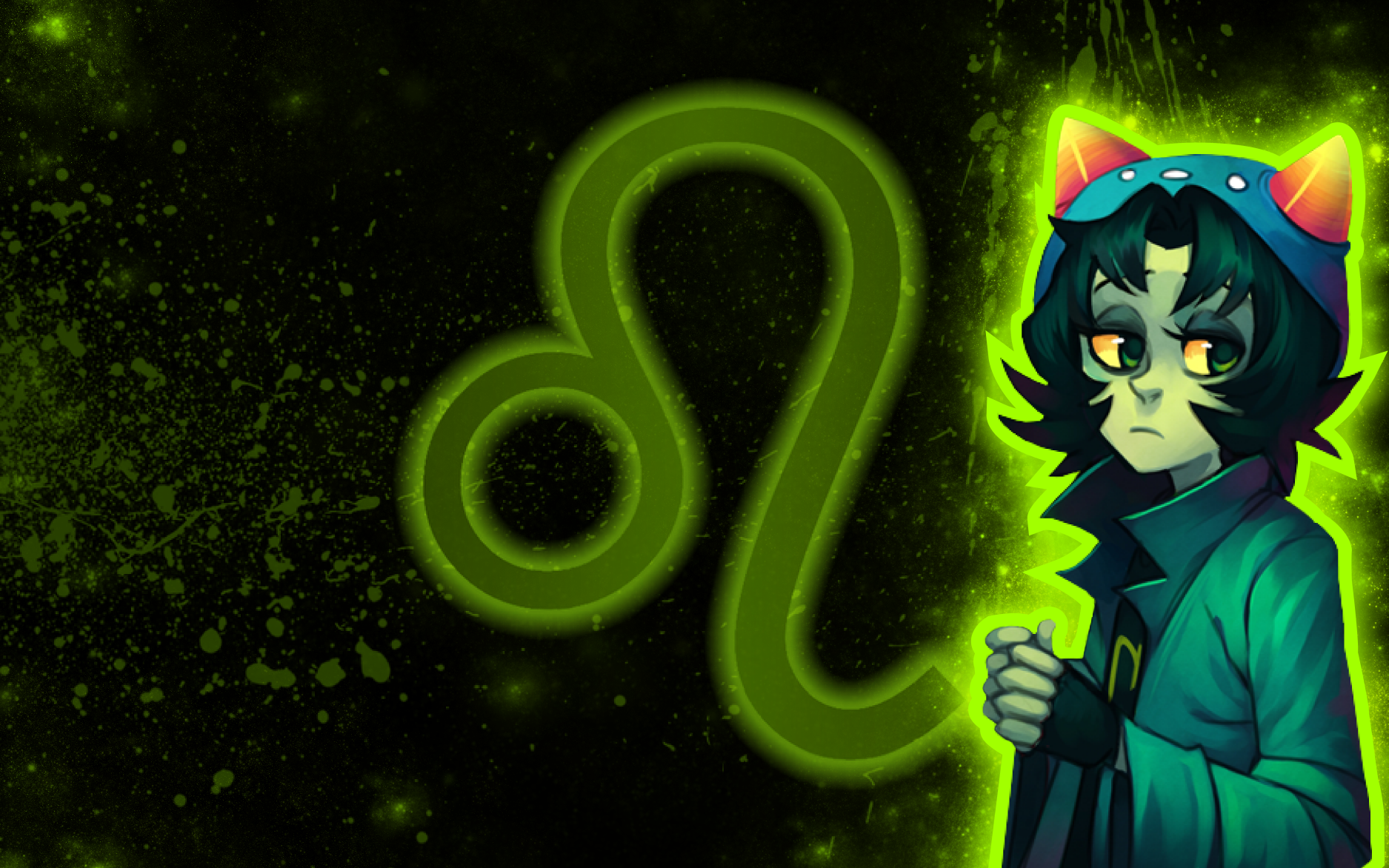 Homestuck Wallpaper: Nepeta Lejion