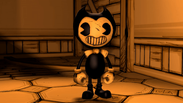 Ink Bendy (indie cross) HD old pose by Dorito3D on DeviantArt