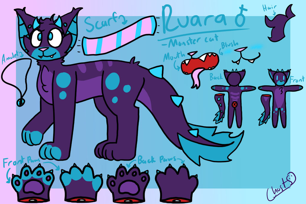Ruara redesign by GhostlyArt155 on DeviantArt