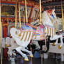 Carousel Horse stock