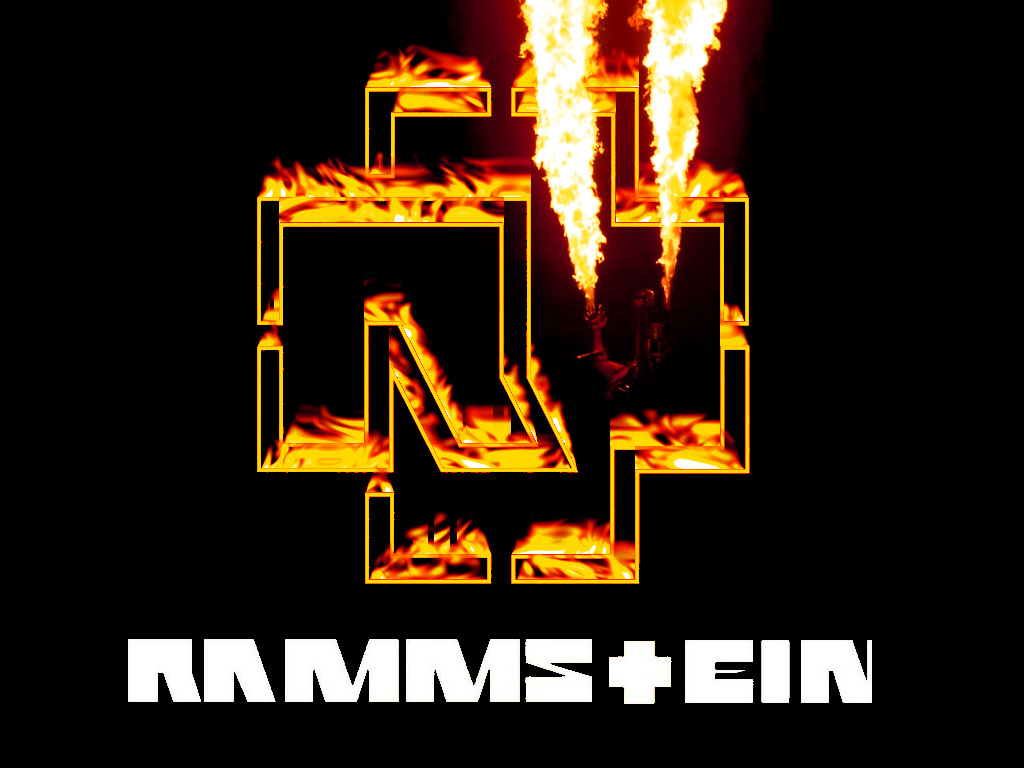 Rammstein Burning Cross