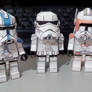 Star Wars Clone Troopers Lego - Papercraft