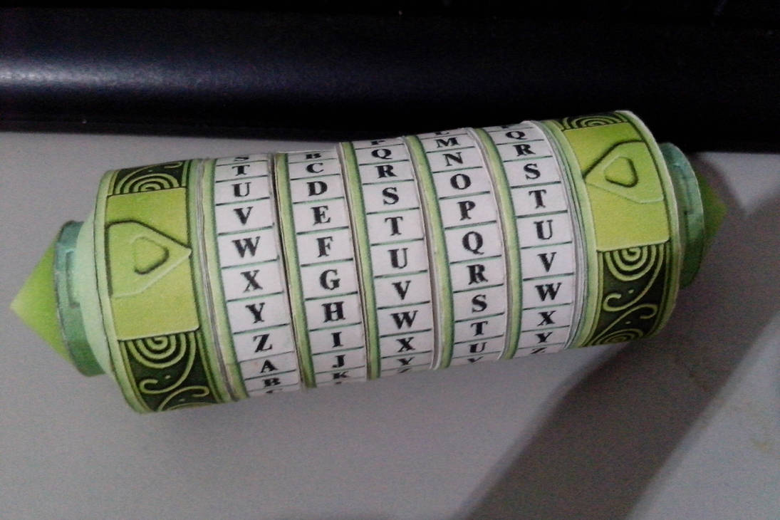 The Da Vinci Code Cryptex Papercraft By Hugo Drax On DeviantArt