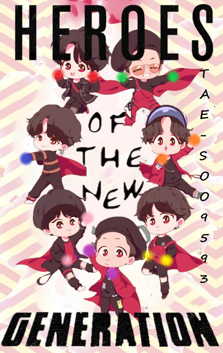 Heroes of The New Generation (BTS Book Cover) by SnowCat1993 on DeviantArt