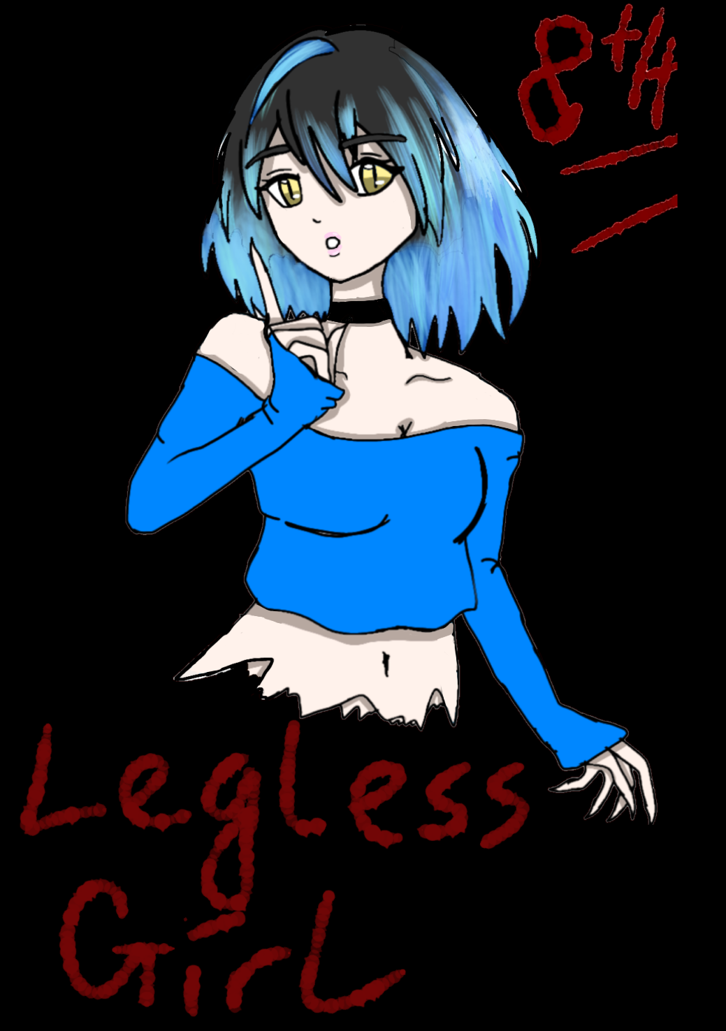 Legless Character Base 8th Mystery: Legless Girl by SnowCat1993 on DeviantArt