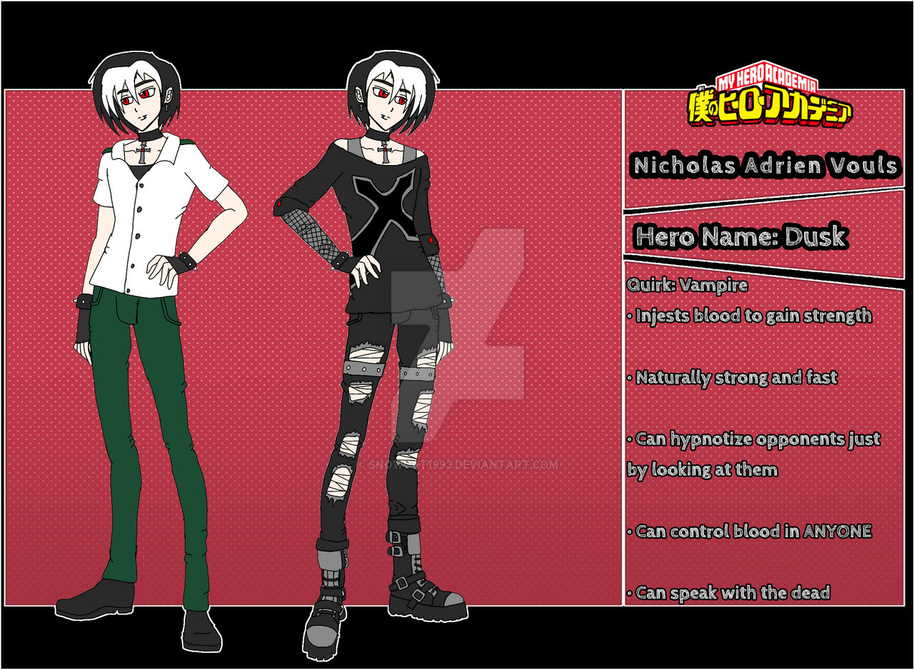 MHA OC Dusk By SnowCat1993 On DeviantArt mha-oc-dusk-by-snowcat1993-on-deviantart