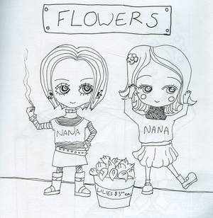 Chibi Hachi and Nana