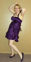 Stock: Purple Party Dress 2