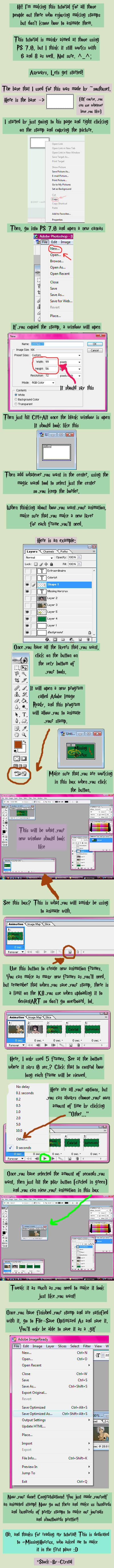 Animating Stamps in PS 7.0