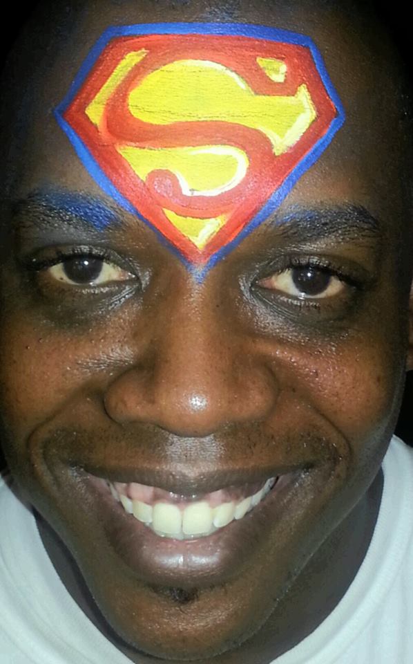 Superman Face Painting Ideas at Hunter Berry blog