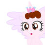 Princess pinkie cloudy as a baby