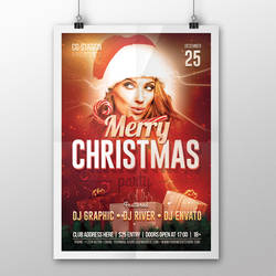 Merry Christmas Party Flyer