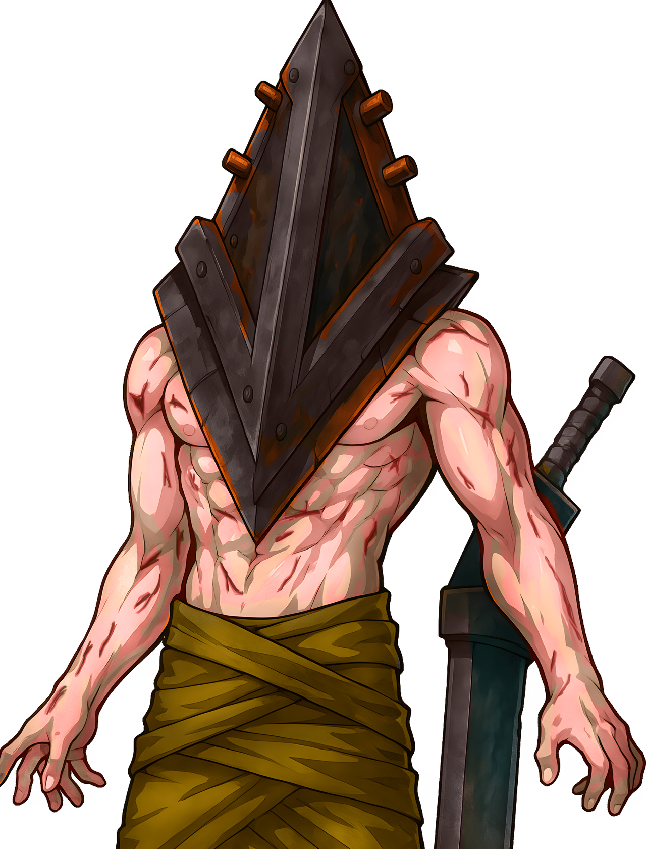 Pyramid Head Silver Pyramid Head by XxantinomyxX1 on DeviantArt