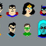 Misc. DC Superhero (and villain) Pixel Art