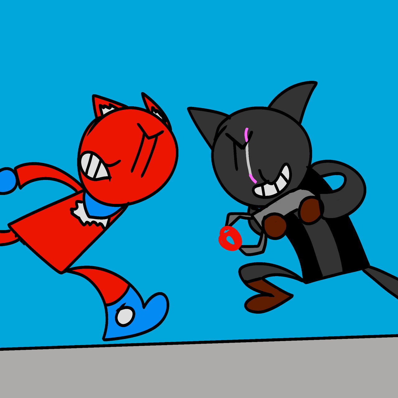 Red vs. Scar by MaskMan10 on DeviantArt