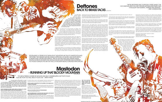 deftones mastodon illustration