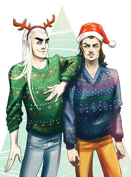 Merry Xmas from Thrandy and Bard.