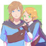 Botw2 Zelda and Link