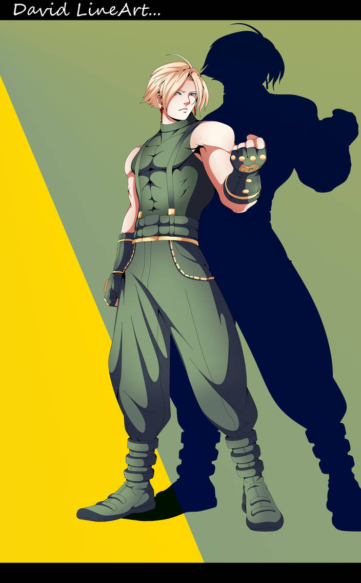 Adelheid KOF XIII Line Art by davidlineart on DeviantArt