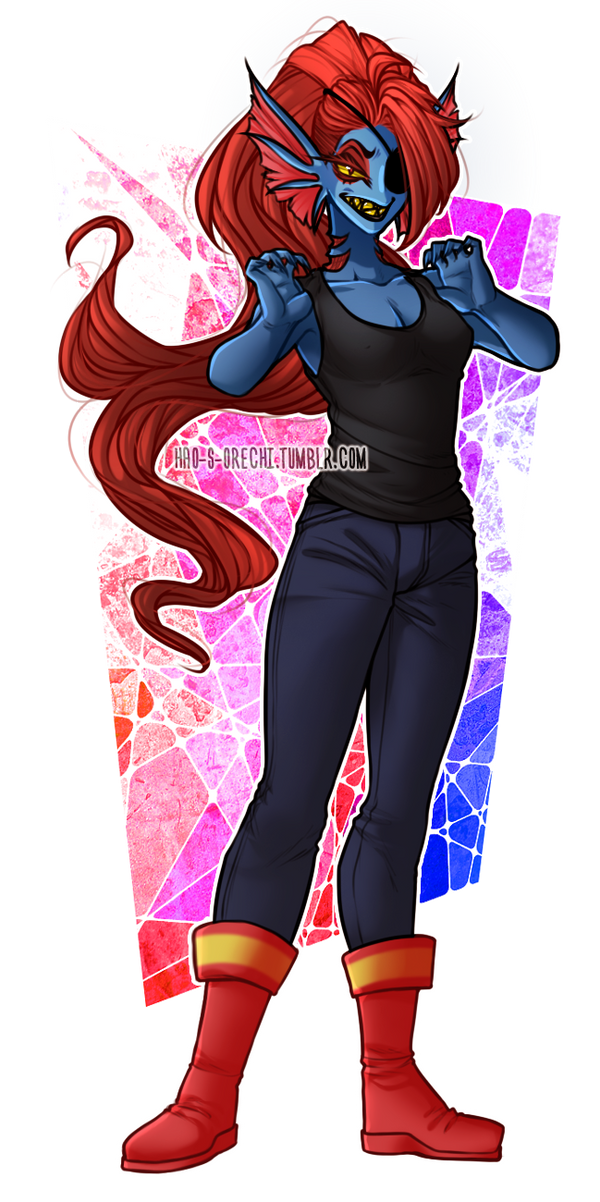 Undyne by Hao-S on DeviantArt