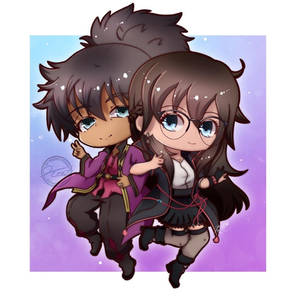 Raven x Aya chibi