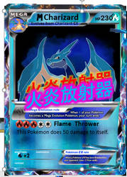 MEGA CHARAIZARD Y BLUE FIRE!!