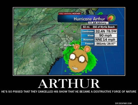 Arthur Demotivational Poster