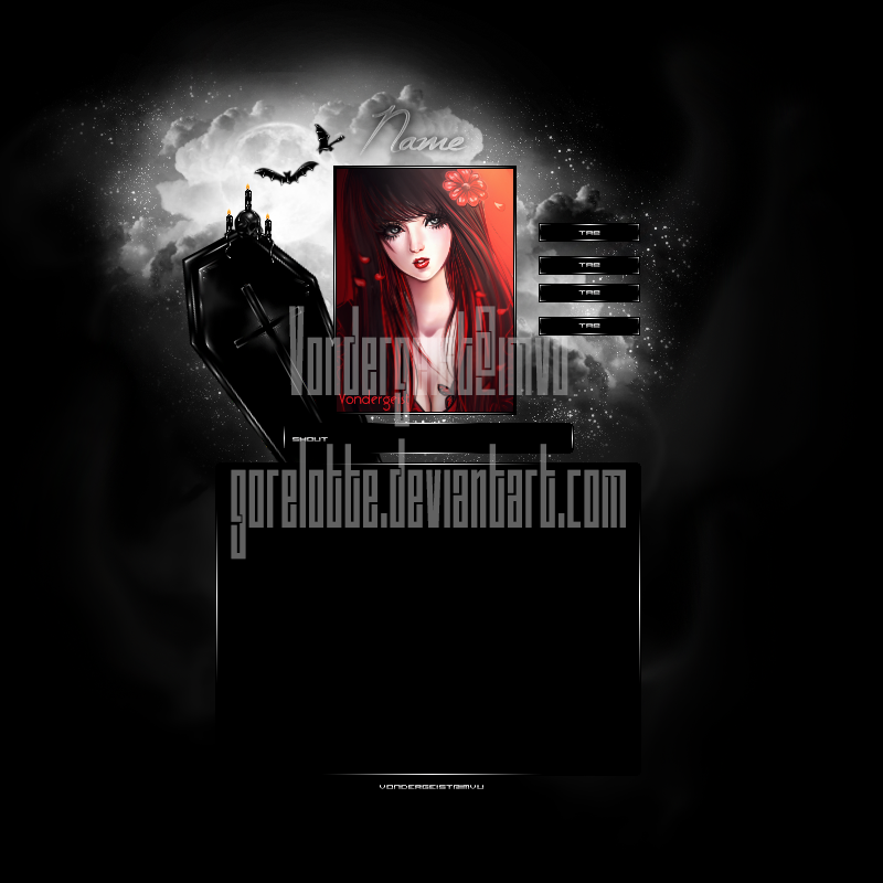 New layout Coffindarknightlove