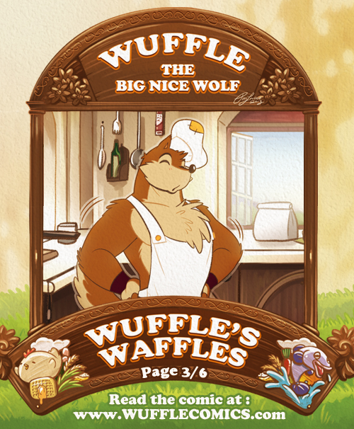 Wuffle Comics : Wuffle's Waffles 3/6