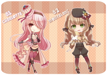 [Adoptable Auction] CakeGirls - 1 [CLOSED]