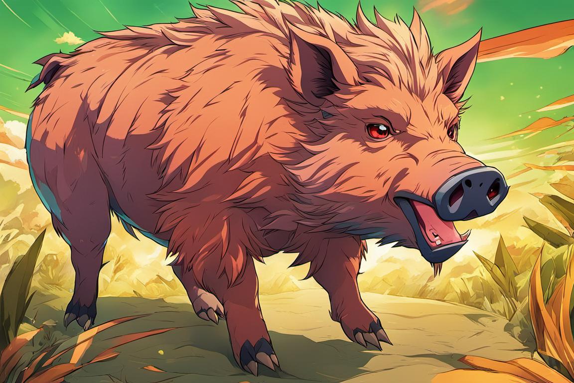 Boar Monkey Deviantart Anime Boar 3 by ghostmar1123 on DeviantArt